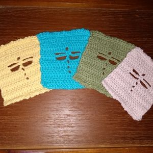NEW Dragonfly Coasters Set of 4 Handmade
